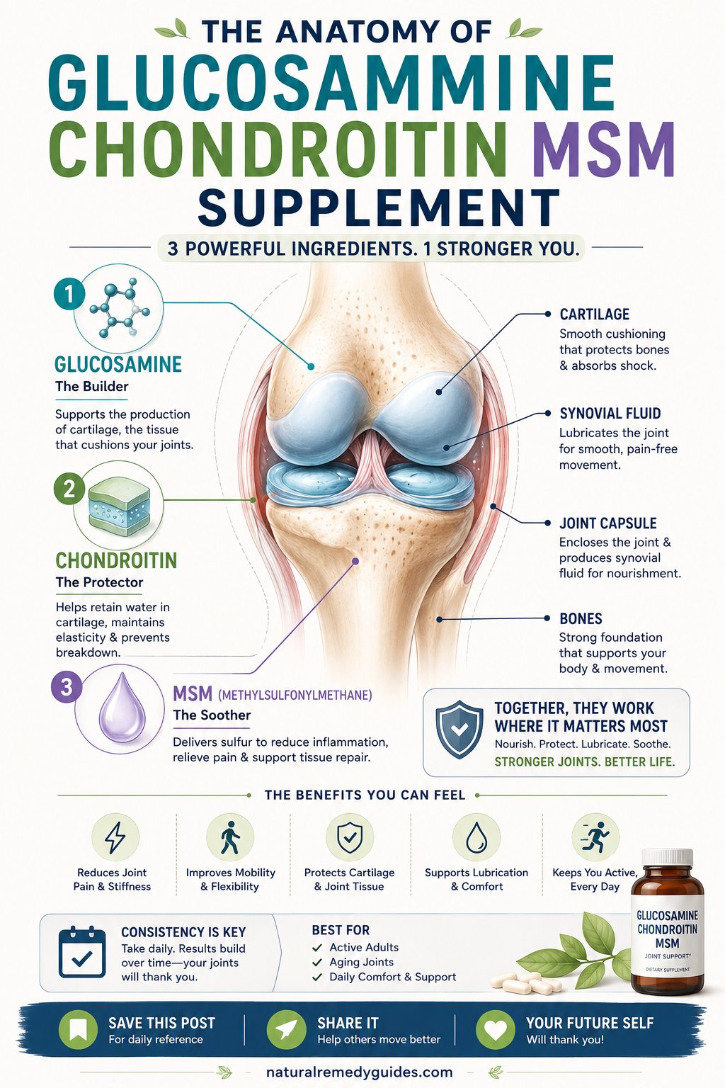 Glucosamine Chondroitin MSM Supplement - Clinical evidence and formula guide